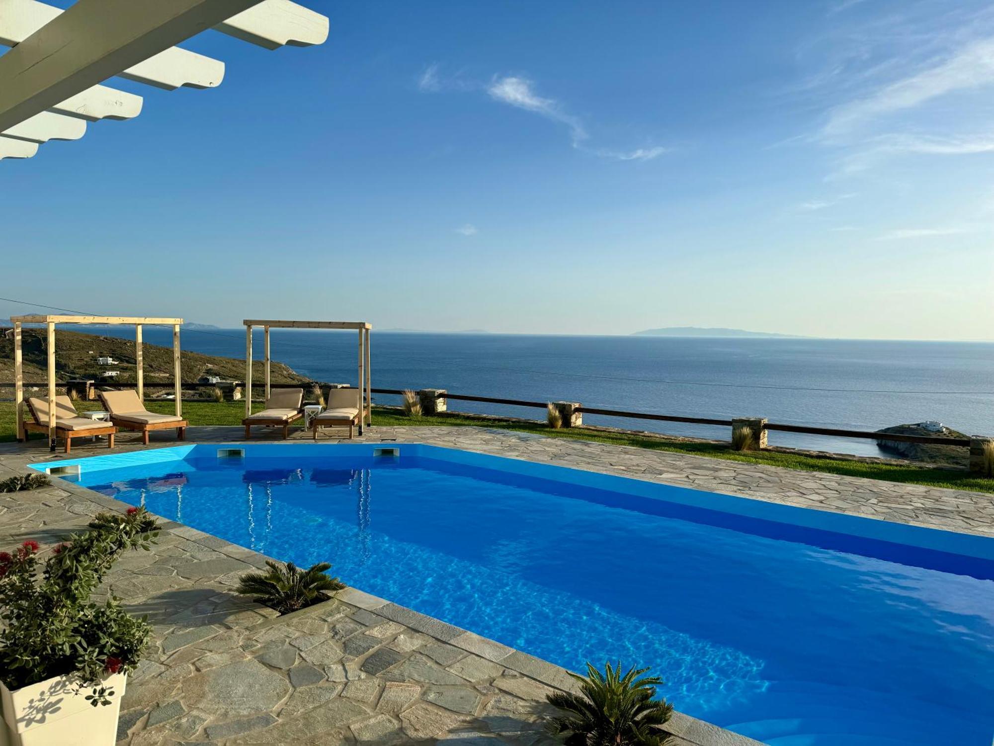 Charakas Horizon Apartment Гаврион Екстериор снимка